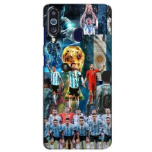Чехлы Лео Месси Аргентина для Samsung Galaxy M40 (Месси в сборной)