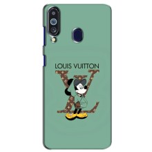 Чохли Луі Вітон для Samsung Galaxy M40 (AlphaPrint - LOUIS VUITTON) (Міккі Маус LV)