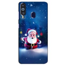 Чехлы на Новый Год Samsung Galaxy M40 – Маленький Дед Мороз