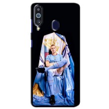 Чехлы с футболистом Ерлинг Холанд для Samsung Galaxy M40 (AlphaPrint) (футболист Холанн)