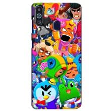 Чехлы Brawl Stars для Samsung Galaxy M40 (AlphaPrint)