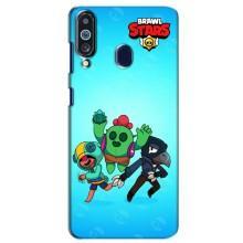 Чехлы Brawl Stars для Samsung Galaxy M40 (AlphaPrint)