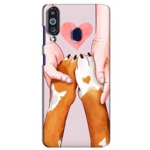 Чохли з собаками для Samsung Galaxy M40 (VPrint) (Любовь до собак)