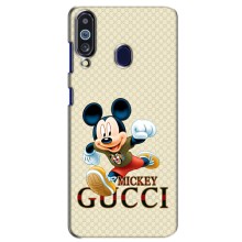 Чехол Disney Mouse Samsung Galaxy M40 (PREMIUMPrint) (Mikki Gucci)