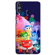 Чехол Головоломка для Samsung Galaxy M40 - (AlphaPrint) – Герои головоломки