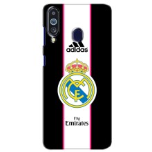 Чехол для Samsung Galaxy M40 с принтом (Лого Real Madrid)