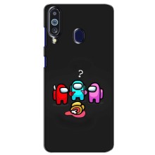Чехол Амонг Ас для Samsung Galaxy M40 (AlphaPrint) (Импостер)