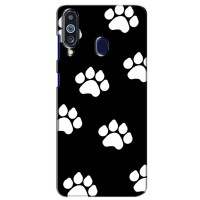 Бампер для Samsung Galaxy M40 с картинкой "Песики" – Следы собак