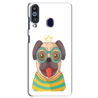 Бампер для Samsung Galaxy M40 с картинкой "Песики" – Собака Король