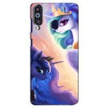 Чехол для Самсунг М40 - (Единорожки - Новинки) (AlphaPrint) – Единорожки
