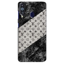 Чехол Стиль Louis Vuitton на Samsung Galaxy M40 (LV на белом)