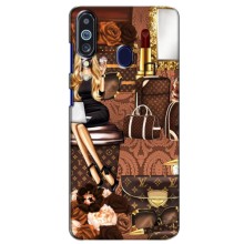 Чехол Стиль Louis Vuitton на Samsung Galaxy M40 (Мода Луи Виттон)