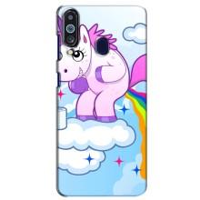 Чохол Unicorn на Samsung Galaxy M40 (Веселка Єдиноріга)