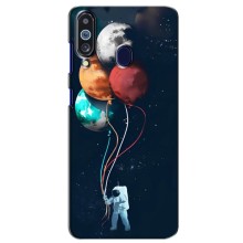 Космические Чехлы для Самсунг М40 (VPrint) (Планеты шарики)