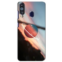 Космические Чехлы для Самсунг М40 (VPrint) (Сатурн)