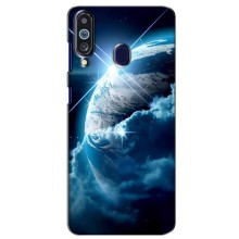 Космические Чехлы для Самсунг М40 (VPrint) (Земля с космоса)