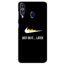 Силиконовый Чехол на Samsung Galaxy M40 с картинкой Nike – Later