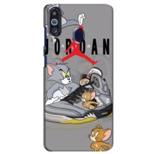 Силіконовый Чохол Nike Air Jordan на Самсунг М40 – Air Jordan