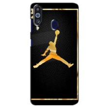 Силиконовый Чехол Nike Air Jordan на Самсунг М40 (Джордан 23)