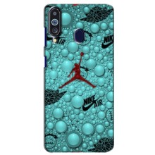 Силиконовый Чехол Nike Air Jordan на Самсунг М40 (Джордан Найк)