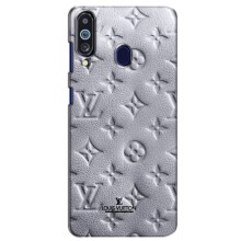 Текстурний Чохол Louis Vuitton для Самсунг М40 – Білий ЛВ