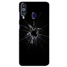 Текстурный Чехол для Samsung Galaxy M40 – Биток стекло
