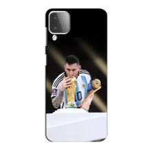 Чехлы Лео Месси Аргентина для Samsung Galaxy M42 (Кубок Мира)