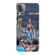 Чехлы Лео Месси Аргентина для Samsung Galaxy M42 (Месси король)