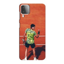 Чехлы с принтом Спортивная тематика для Samsung Galaxy M42 (Алькарас Теннисист)