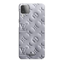 Текстурный Чехол Louis Vuitton для Самсунг М42 – Белый ЛВ