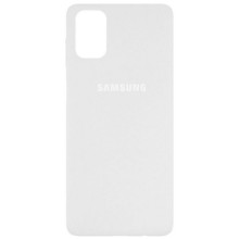 Чохол Silicone Cover Full Protective (AA) для Samsung Galaxy M51 – Блакитний