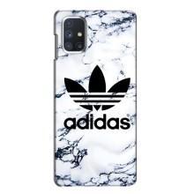 Чохли Адидас для Samsung Galaxy M51 (AlphaPrint) (Адідас на мраморі)