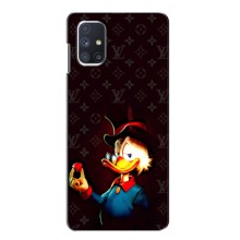 Чехлы для Samsung Galaxy M51 - Скрудж МакДак Louis Vuitton (PREMIUMPrint) – Скрудж с бриллиантом