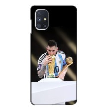 Чехлы Лео Месси Аргентина для Samsung Galaxy M51 (Кубок Мира)