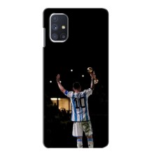 Чехлы Лео Месси Аргентина для Samsung Galaxy M51 (Лео Чемпион)