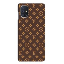 Чехлы Луи Витон для Samsung Galaxy M51 (AlphaPrint - LOUIS VUITTON) (фон LOUIS VUITTON)