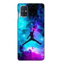 Чехлы для Samsung Galaxy M51 - с картинкой JORDAN (AlphaPrint) (Яркий Джордан)