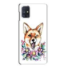 Чохли з картинкою Лисичка для Samsung Galaxy M51 (VPrint) (Весела лисичка)