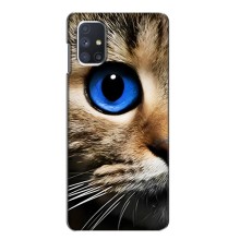 Чехлы с Котиками для Samsung Galaxy M51 (VPrint) (Глаз кота)