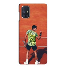 Чехлы с принтом Спортивная тематика для Samsung Galaxy M51 – Алькарас Теннисист
