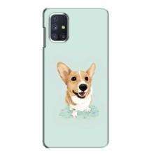 Чехлы с собаками для Samsung Galaxy M51 (VPrint) (Корги)