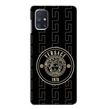 Чехлы VERSACE для Самсунг М51 (PREMIUMPrint) (Лого Версаче)