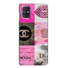 Чехол (Dior, Prada, YSL, Chanel) для Samsung Galaxy M51 – Модница