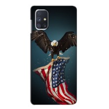 Чохол Прапор USA для Samsung Galaxy M51 – Орел і прапор