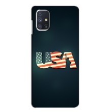 Чехол Флаг USA для Samsung Galaxy M51 – USA