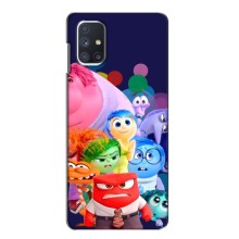 Чехол Головоломка для Samsung Galaxy M51 - (AlphaPrint) – Герои головоломки