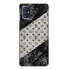 Чохол Стиль Louis Vuitton на Samsung Galaxy M51 (LV на білому)