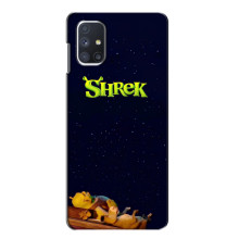 Чохол з мультфільмом Шрек на Samsung Galaxy M51 – Шрек лого