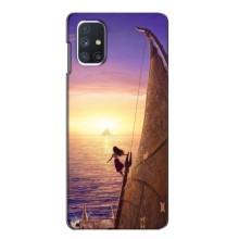 Чохол з мультфільмом Ваяна Samsung Galaxy M51 (Ваяна в морі)