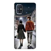 Чохол з дизайном Венздей 2 на Samsung Galaxy M51 – Венздей і Тайлер